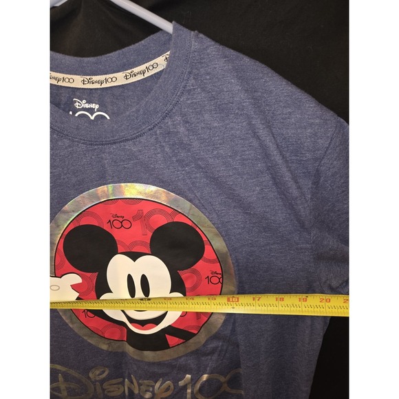 Disney 100th Anniversary Mickey Mouse T-Shirt Size Small 100 Years Of Wondering - Picture 4 of 7